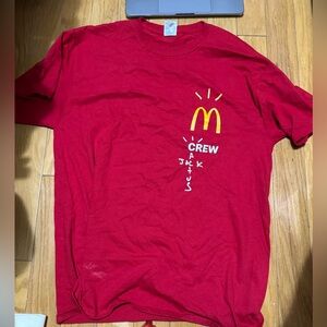 McDonald’s X Cactus Jack “crew” t-shirt